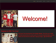 Tablet Screenshot of keepingupwiththecrew.weebly.com