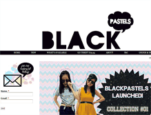 Tablet Screenshot of blackpastels.weebly.com