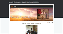 Desktop Screenshot of lastlivingdays.weebly.com