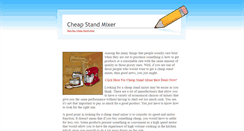 Desktop Screenshot of cheap-stand-mixer.weebly.com