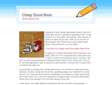Tablet Screenshot of cheap-stand-mixer.weebly.com