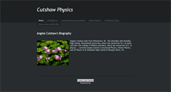 Desktop Screenshot of cutshawphysics.weebly.com