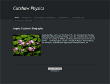 Tablet Screenshot of cutshawphysics.weebly.com