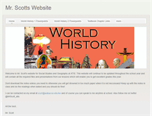 Tablet Screenshot of mrscottatis.weebly.com