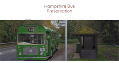 Desktop Screenshot of hampshirebuses.weebly.com