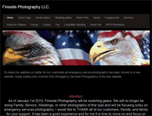 Tablet Screenshot of firesidephotography.weebly.com