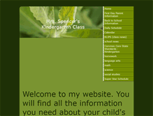 Tablet Screenshot of dspencerkindergarten.weebly.com