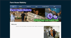 Desktop Screenshot of farmhouserabbitry.weebly.com