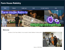 Tablet Screenshot of farmhouserabbitry.weebly.com