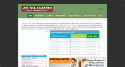Desktop Screenshot of jsunilclasses.weebly.com