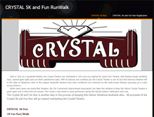 Tablet Screenshot of crystal5krun.weebly.com