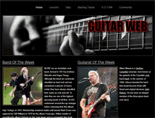 Tablet Screenshot of guitarweb.weebly.com