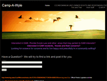 Tablet Screenshot of campawyle.weebly.com