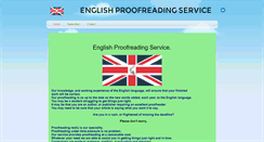 Desktop Screenshot of englishproofreading.weebly.com