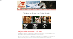 Desktop Screenshot of orijen-belgie.weebly.com