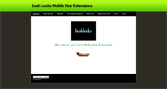 Desktop Screenshot of lushlocks.weebly.com