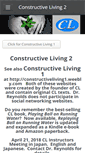 Mobile Screenshot of constructiveliving2.weebly.com