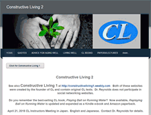 Tablet Screenshot of constructiveliving2.weebly.com