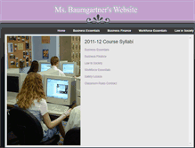 Tablet Screenshot of msbaumgartner.weebly.com