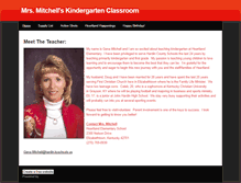 Tablet Screenshot of meettheteacher.weebly.com