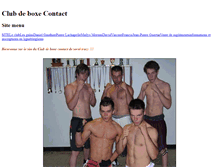 Tablet Screenshot of clubdeboxecontact.weebly.com