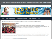 Tablet Screenshot of frontier-school.weebly.com