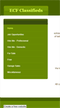 Mobile Screenshot of ecfclassifieds.weebly.com