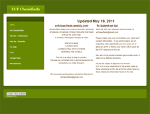 Tablet Screenshot of ecfclassifieds.weebly.com