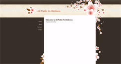 Desktop Screenshot of allpathstowellness.weebly.com
