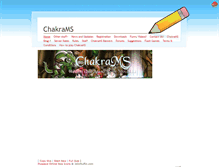 Tablet Screenshot of chakrams.weebly.com