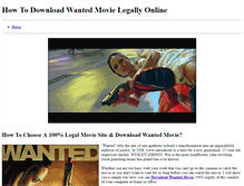 Tablet Screenshot of downloadwantedmovie.weebly.com