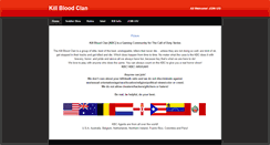 Desktop Screenshot of killbloodclan.weebly.com