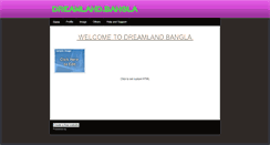 Desktop Screenshot of dreamlandbangla.weebly.com