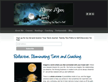 Tablet Screenshot of mirrormoontarot.weebly.com