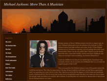 Tablet Screenshot of michaeljacksonmorethanamusician.weebly.com