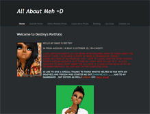 Tablet Screenshot of destinydagurl.weebly.com