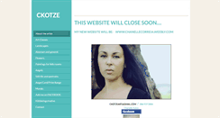 Desktop Screenshot of ckotze.weebly.com