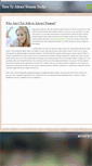 Mobile Screenshot of learninghowtoattractwomen.weebly.com