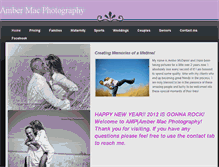 Tablet Screenshot of ambermacphotography.weebly.com