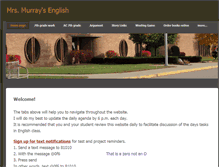 Tablet Screenshot of mrsmurrayenglish.weebly.com