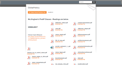 Desktop Screenshot of globalhist.weebly.com