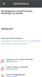 Mobile Screenshot of globalhist.weebly.com