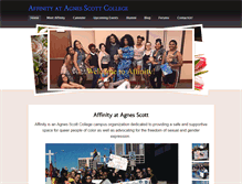 Tablet Screenshot of affinityagnesscott.weebly.com