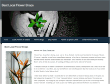 Tablet Screenshot of flowershops.weebly.com