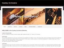Tablet Screenshot of cowleyorchestra.weebly.com