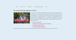 Desktop Screenshot of hmsflamingoflocking.weebly.com