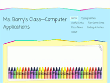 Tablet Screenshot of msbarrysclass.weebly.com