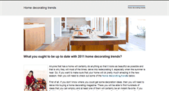 Desktop Screenshot of homedecoratingtrends.weebly.com