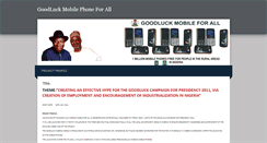 Desktop Screenshot of goodluckmobilephone.weebly.com