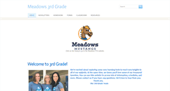 Desktop Screenshot of meadows3rdgrade.weebly.com